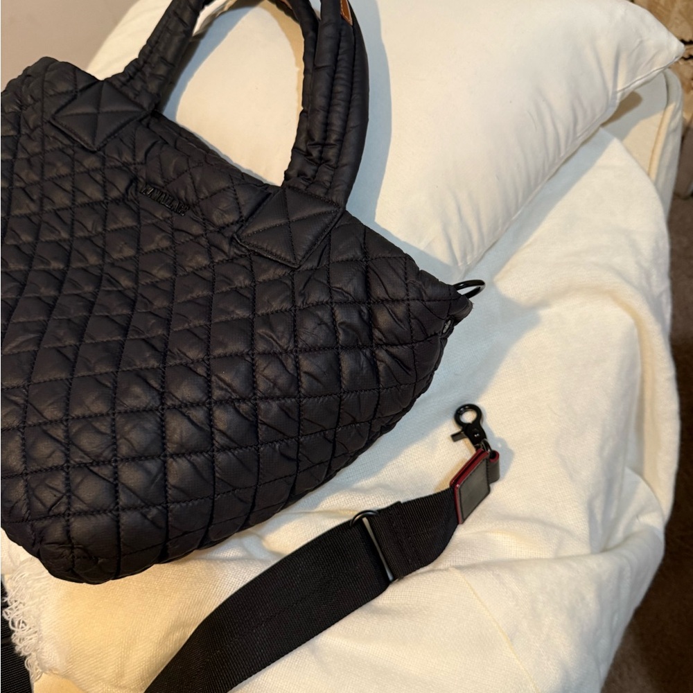 MZ Wallace Black Small Metro Deluxe Tote - Picture 4 of 16